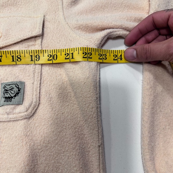 BDG urban outfitters men’s boucle fleece over-shirt - Picture 6 of 7